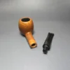 Sasieni Family Era Four Dot Natural Hurlingham S Smooth Apple Estate Briar Pipe, English Estates - Image 13