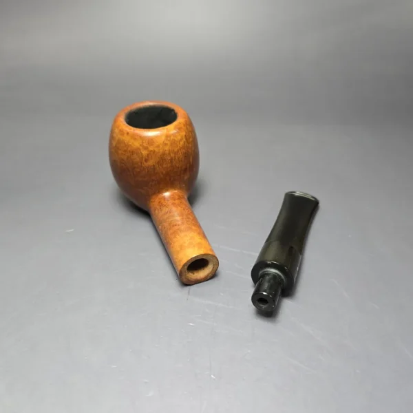 Sasieni Family Era Four Dot Natural Hurlingham S Smooth Apple Estate Briar Pipe, English Estates - Image 13