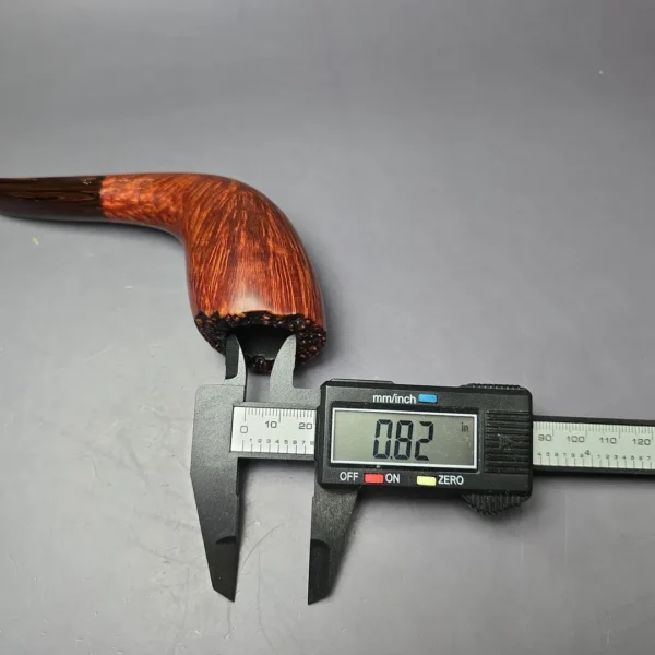 Elliott Nachwalter Large Smooth Horn Estate Briar Pipe, American Estates - Image 13
