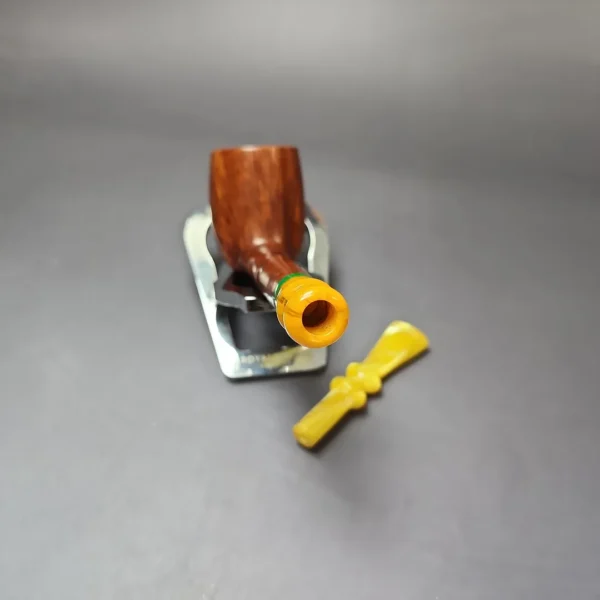 Edward's Smooth Lovat w/ Acrylic Estate Briar Pipe, American Estates - Image 12