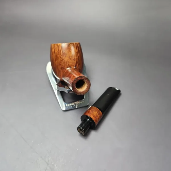 Ser Jacopo Pre-1994 Smooth Apple w/ Briar Insert Estate Briar Pipe, Italian Estates - Image 13