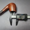 Edward's Large Smooth Bent Billiard Estate Briar Pipe, American Estates - Image 13