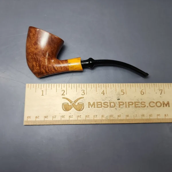 Hilson Unicorn 272 Smooth Dublin w/ Pipenite Estate Briar Pipe, Belgian Estates - Image 13
