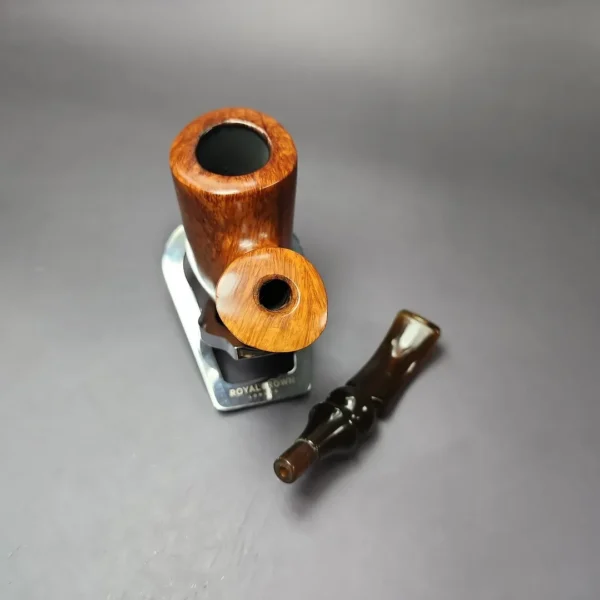 Edward's Magnum Smooth Freehand Pickaxe Estate Briar Pipe, American Estates - Image 14