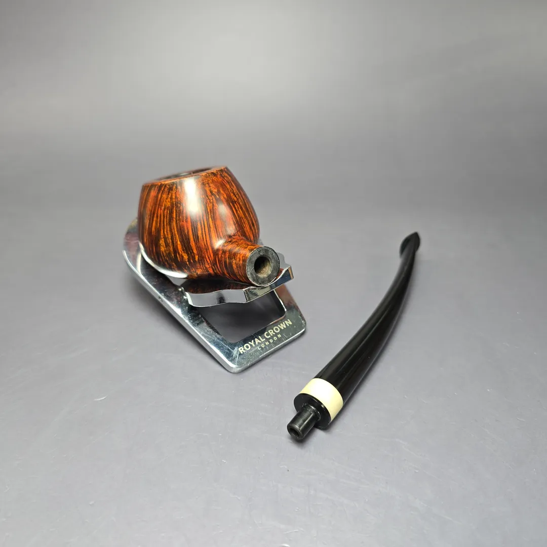Davide Iafisco Smooth Prince w/ Antler Estate Briar Pipe, Italian Estates - Image 13