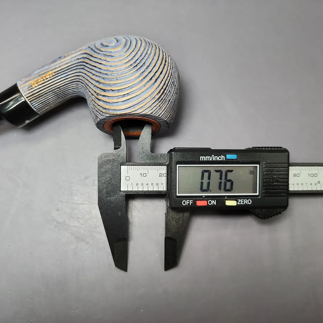 Vauen Patina 237 Sandblasted Apple Estate Briar Pipe, Unsmoked, 9mm - Image 13