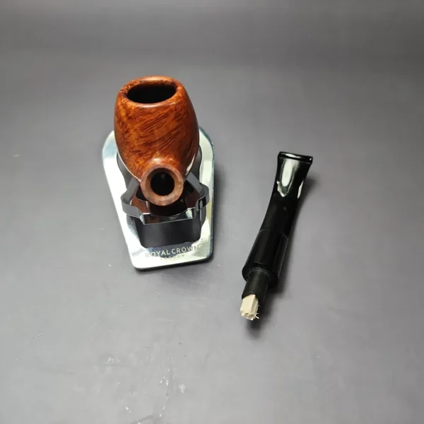 Dunhill 1974 Root Briar 921 Smooth Bent Apple Estate Briar Pipe, English Estates - Image 13