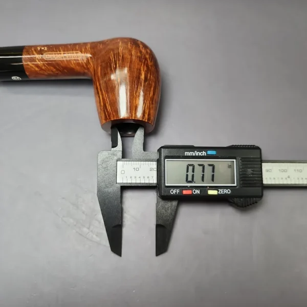 James Upshall P Grade EXL Smooth Brandy Estate Briar Pipe, Unsmoked - Image 13