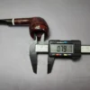 BBB Filter Deluxe D 7268 Smooth Rhodesian Estate Briar Pipe, Unsmoked, 6mm - Image 13