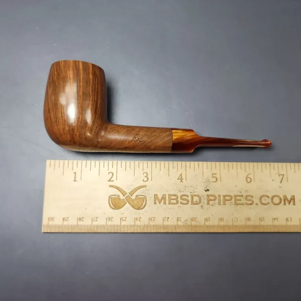 S&R Woodcrafters for PCI 1985 Smooth Billiard Estate Briar Pipe, Unsmoked - Image 13