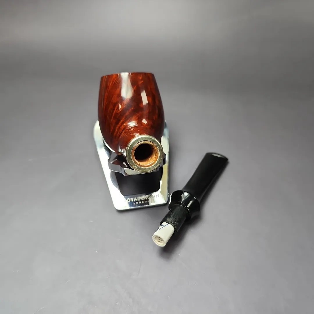 Vauen 3311 Smooth Straight Brandy Estate Briar Pipe, Unsmoked, 9mm - Image 13