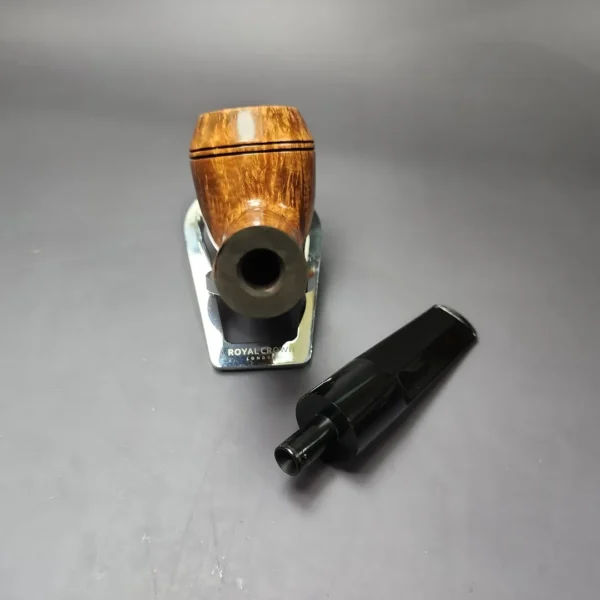 James Upshall P Grade EXL Smooth Rhodesian Estate Briar Pipe, Unsmoked - Image 13