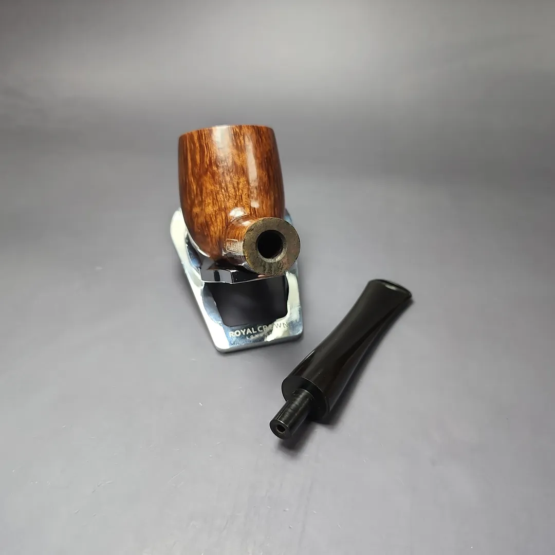 James Upshall B Grade Group 6 Smooth Billiard Estate Briar Pipe, Unsmoked - Image 13