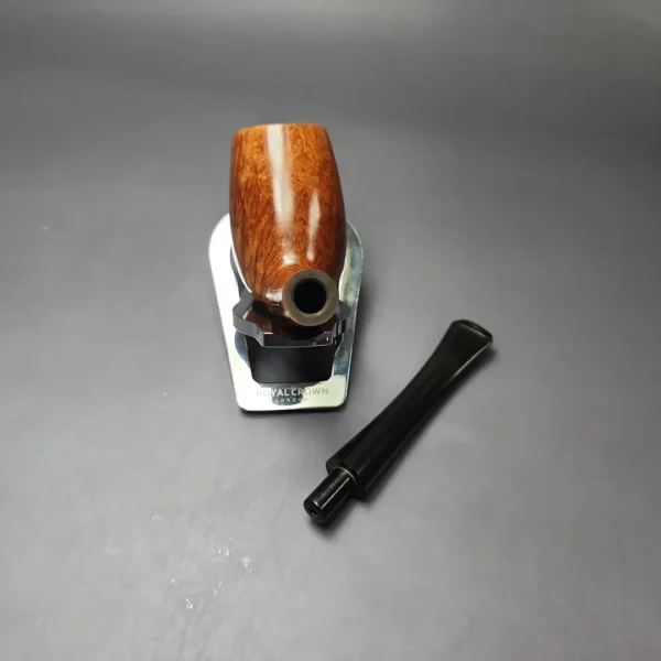 James Upshall B Grade Ex.L Smooth Egg Estate Briar Pipe, Unsmoked - Image 13