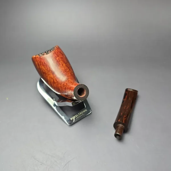 Elliott Nachwalter Large Smooth Horn Estate Briar Pipe, American Estates - Image 14