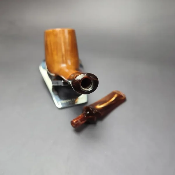 Edward's XL Smooth Lumberman w/ Acrylic Estate Briar Pipe, American Estates - Image 13