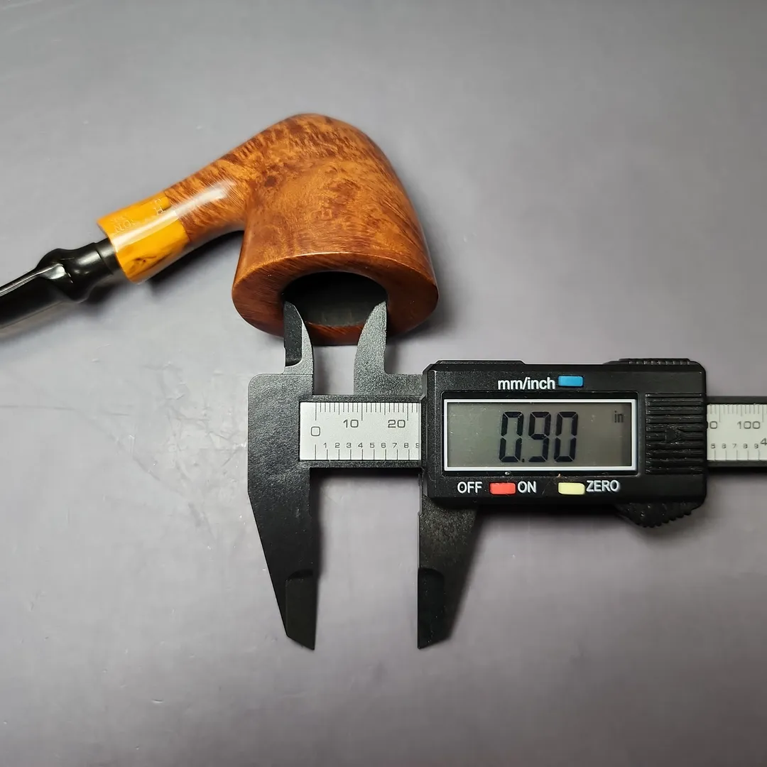 Hilson Unicorn 272 Smooth Dublin w/ Pipenite Estate Briar Pipe, Belgian Estates - Image 14