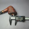 Bonfiglioli 2022 Free Form Sandblasted Dublin Estate Briar Pipe, Unsmoked - Image 14
