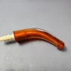 19th c. CPF Best Make Real Amber Bent Bulldog Estate Briar Pipe, Unsmoked - Image 14