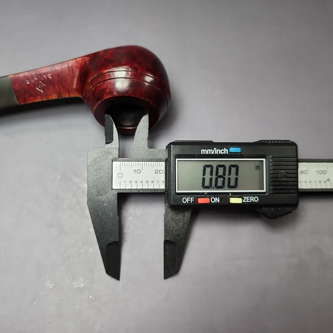 BBB Banker 56071 Smooth Bent Bulldog Estate Briar Pipe, Unsmoked - Image 14