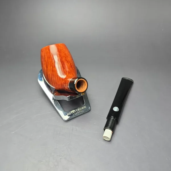 Mastro de Paja Dolce Vita L 03 Smooth Brandy Estate Briar Pipe, Unsmoked, 9mm - Image 14