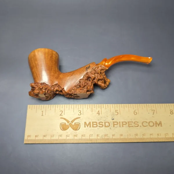 Micoli (Robert Burns) Special Selection XL Freehand Estate Briar Pipe, Unsmoked - Image 15