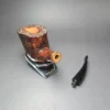 Bonfiglioli 2022 Free Form Sandblasted Dublin Estate Briar Pipe, Unsmoked - Image 15