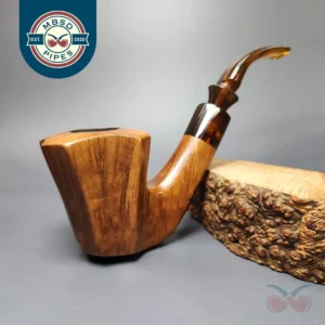 Edward's XL Smooth Freehand Dublin w/ Acrylic Estate Briar Pipe, American Estates