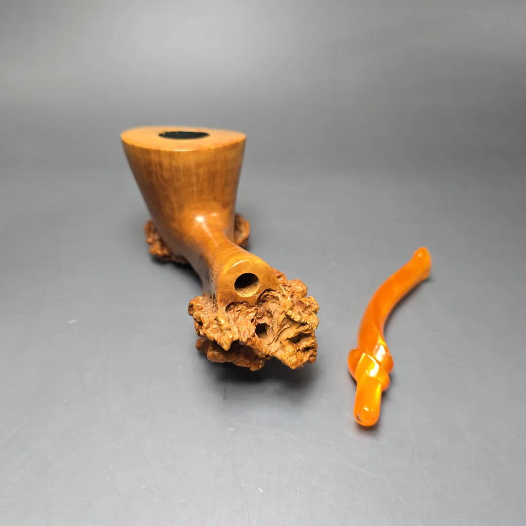 Micoli (Robert Burns) Special Selection XL Freehand Estate Briar Pipe, Unsmoked - Image 17