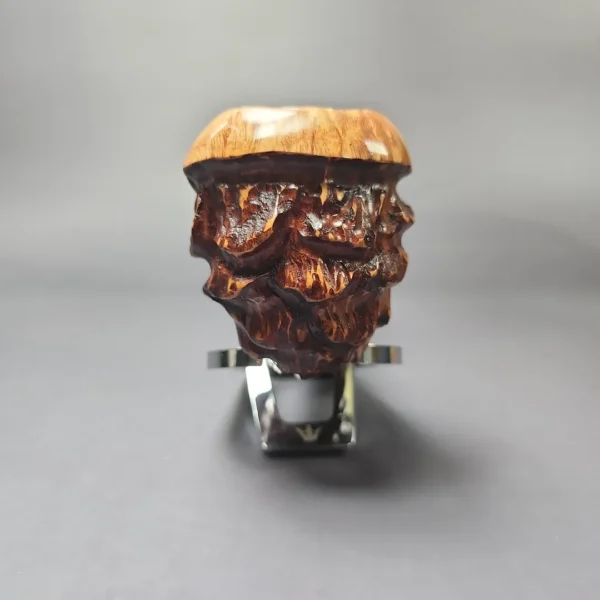 Nording Spruce Cone Partially Rusticated Freehand Estate Briar Pipe, Unsmoked - Image 3