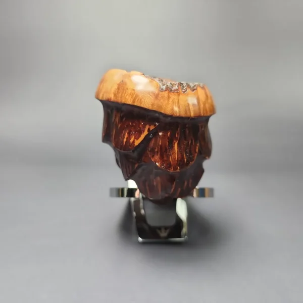 Nording Spruce Cone Partially Rusticated Freehand Estate Briar Pipe, Unsmoked - Image 3