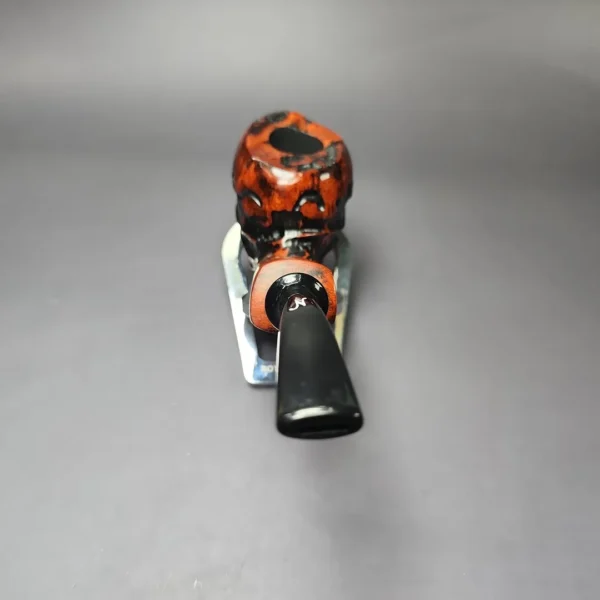 Nording Abstract Partially Rusticated Freehand Estate Briar Pipe, Unsmoked - Image 5