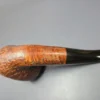 Sasieni Family Era Four Dot Ruff Root Stratford Sandblasted Bent Billiard Estate Briar Pipe, English Estates - Image 7