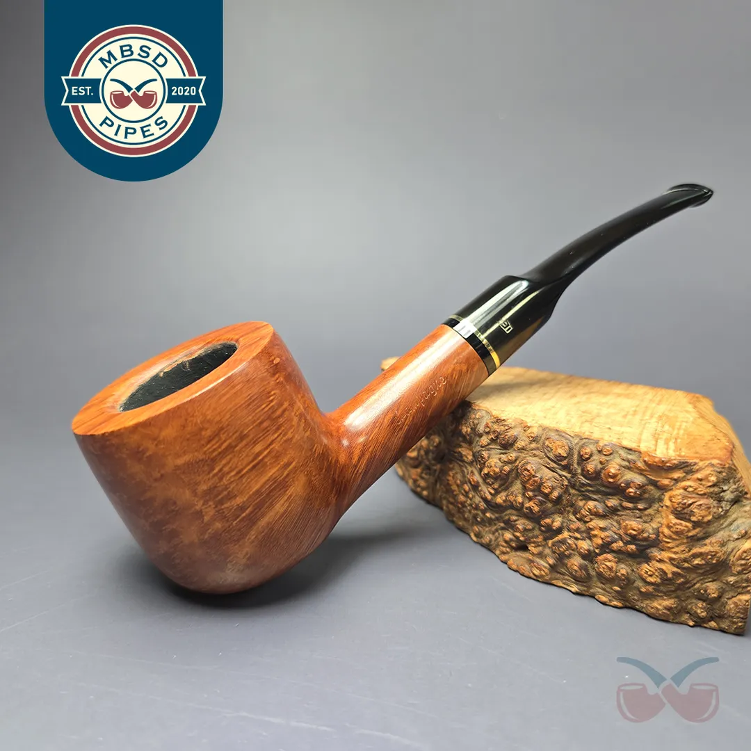 Savinelli Champagne 121 EX Smooth Pot Estate Briar Pipe, Italian Estates, 6mm