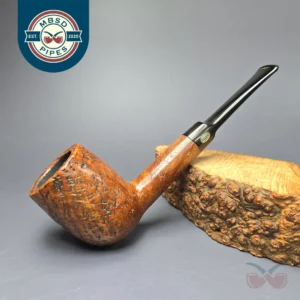 GBD Granitan 9436 Sandblasted Billiard Estate Briar Pipe, English Estates