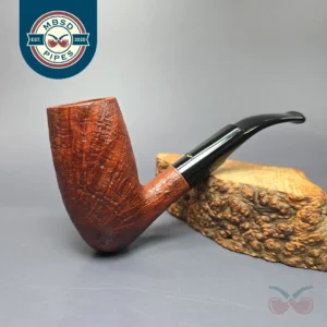 Caminetto Ascorti Radice Era Excellence Sandblasted Stack Estate Briar Pipe, Unsmoked