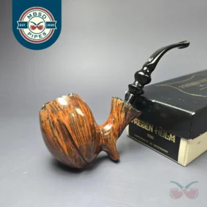 Preben Holm Fancy 100 (C5) Smooth Freehand Oom Paul Estate Briar Pipe, Unsmoked