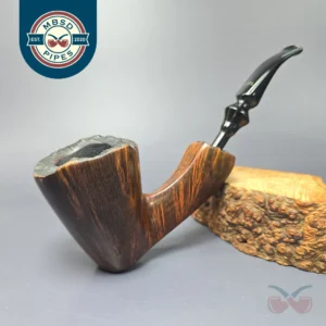 Ben Wade (Preben Holm) Golden Walnut XL Smooth Freehand Estate Briar Pipe, Danish Estates