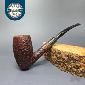 Stanwell 85 Reg Era Hand Made Sandblasted Acorn Estate Briar Pipe, Danish Estates