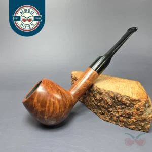 Ed Burak Connoisseur Smooth Apple Estate Briar Pipe, American Estates