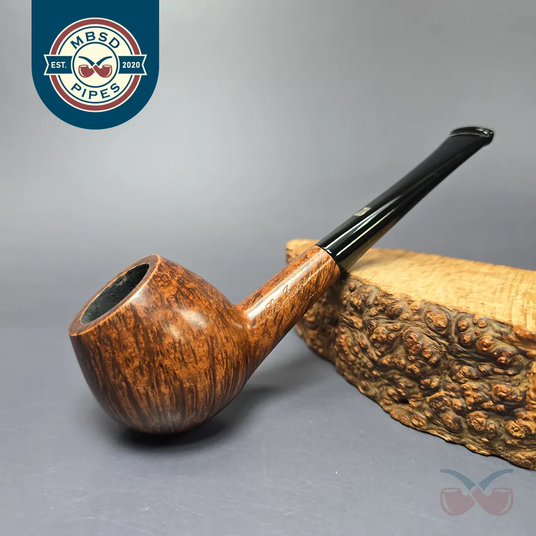Ser Jacopo L1 Smooth Apple Estate Briar Pipe, Italian Estates
