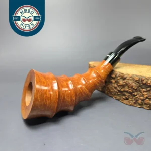 Baldo Baldi Smooth Horn Estate Briar Pipe, Unsmoked