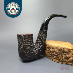 Comoy's Greaham Giants 235 Sandblasted Oom Paul Estate Briar Pipe, English Estates