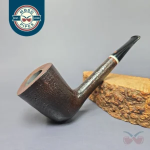 Steve Weiner 1999 Partially Sandblasted Liverpool w/ Ivorite Estate Briar Pipe, American Estates