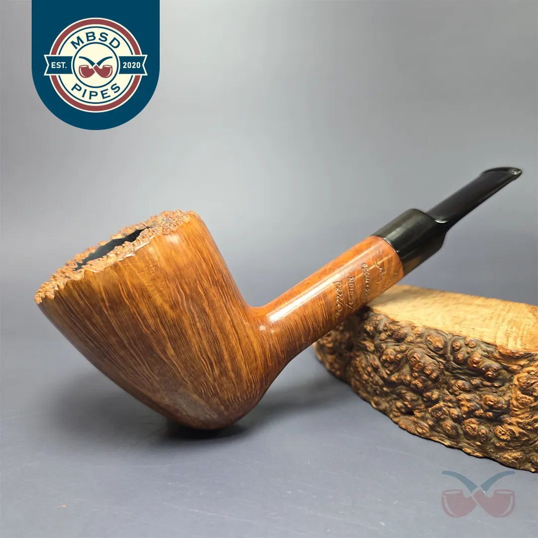 Jonas Design SG1 XL Smooth Freehand Dublin Estate Briar Pipe, Italian Estates