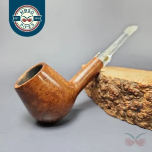 GBD Pre-1980s New Era 9518 Smooth Brandy w/ Perspex Estate Briar Pipe, English Estates