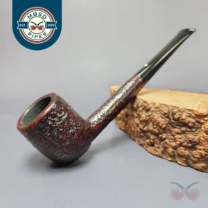 Dunhill 1971 Shell Briar Sandblasted Billiard Estate Briar Pipe, English Estates