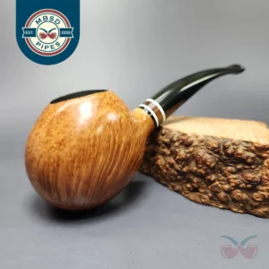 Michal Novak Smooth Hawkbill w/ Black Palm Estate Briar Pipe, Other Estates