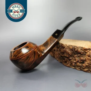 Orlik London 56071 Smooth Bulldog Estate Briar Pipe, Unsmoked