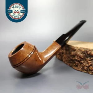 Comoy's T390 Smooth Bulldog Estate Briar Pipe, Unsmoked